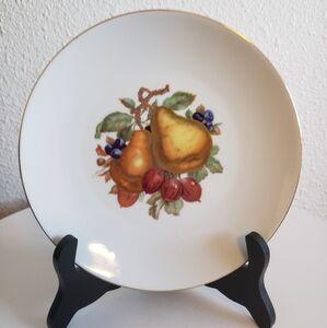 #Vintage Bareuther Waldsassen Bavaria Germany #164 Porcelain Handpainted Plate